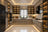 Luxury U-Shaped Kitchen & Ambient LED Display Units