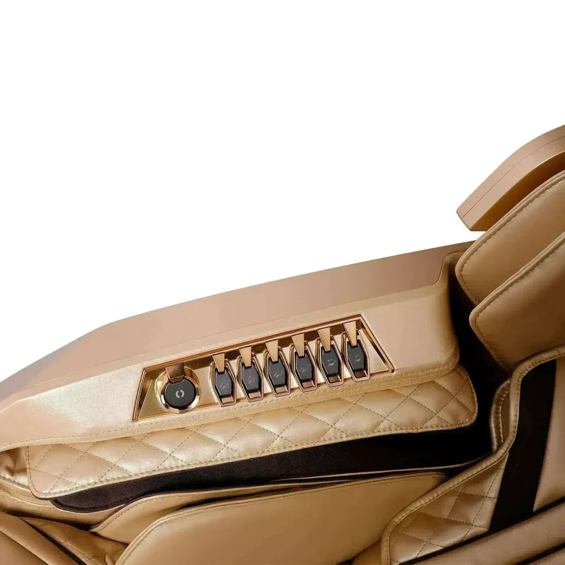AI Robotic Massage Chair (Sleek Golden)