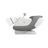 Royal Omega Massage Chair (Grey)
