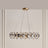 Crystal Ring Chandelier