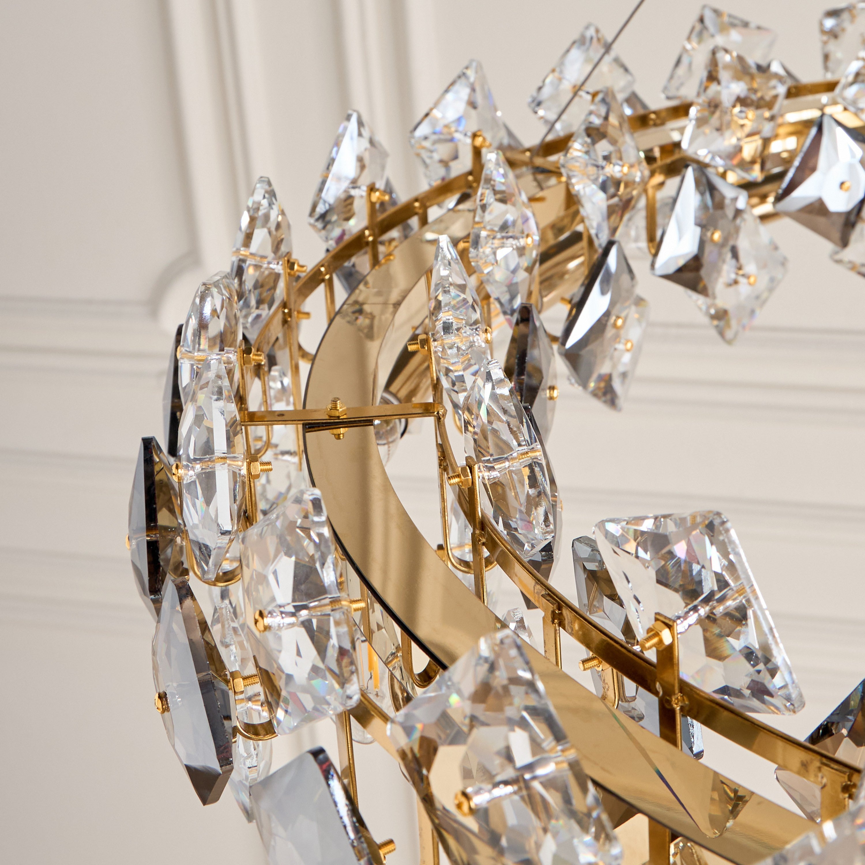 Crystal Ring Chandelier