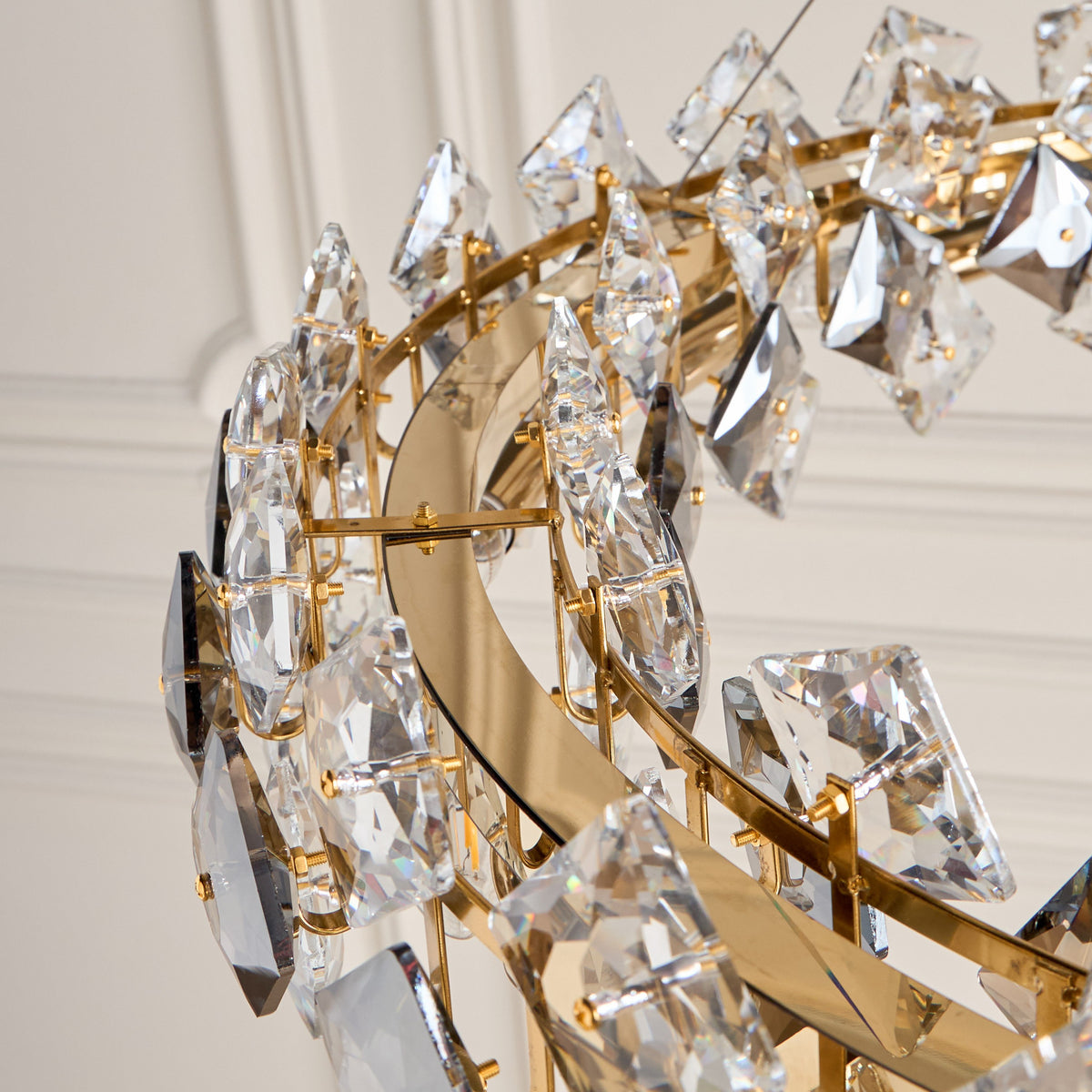 Crystal Ring Chandelier