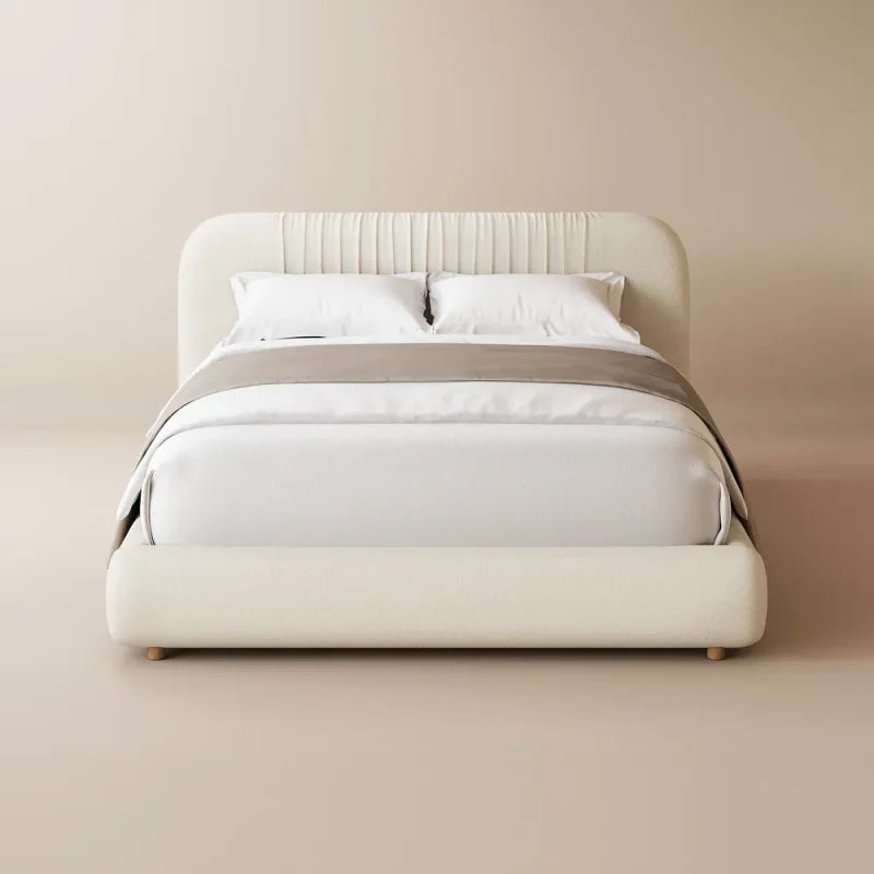 Eiden Curved Headboard Bed