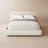 Eiden Curved Headboard Bed