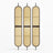 Loval Wood Rattan Cane Webbing Panel | One Piece Partition