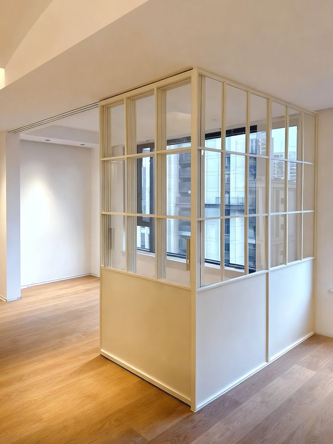 Stylor Aluminum Sliding Glass Partition Door