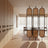 Normer Fluted Glass Cane Privacy Screen | One Piece Partition