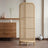 Rattaber Wood Cane Panel Privacy Screen | One Piece Partition