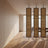 Round Edge Wood Rattan Cane Webbing Panel | One Piece Partition