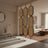 Double Oval Rattan Cane Webbing Wood Panel | One Piece Partition