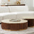 Welder Walnut Veneer Coffee Table