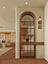 Custom Mermo Style Stainless Steel Glass Wall Divider and Partition Panel | Privacy Screen