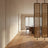 Round Edge Wood Rattan Cane Webbing Panel | One Piece Partition