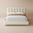 Marshmallow Boucle Bed
