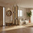 Double Oval Rattan Cane Webbing Wood Panel | One Piece Partition