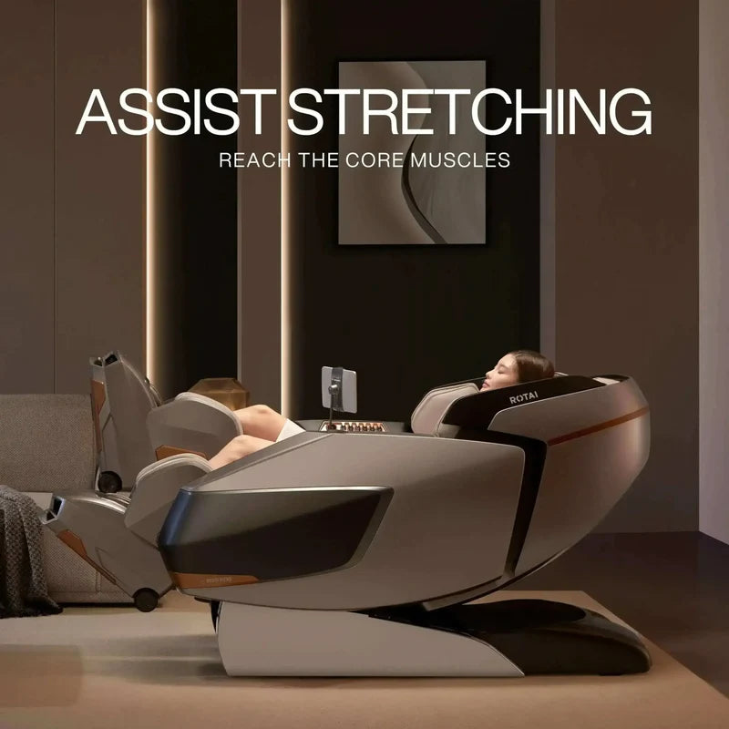 AI Robotic Massage Chair (Glacier Silver)