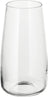 Modern Clear Glass Tapered Flower Vase