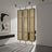 Round Edge Wood Rattan Cane Webbing Panel | One Piece Partition