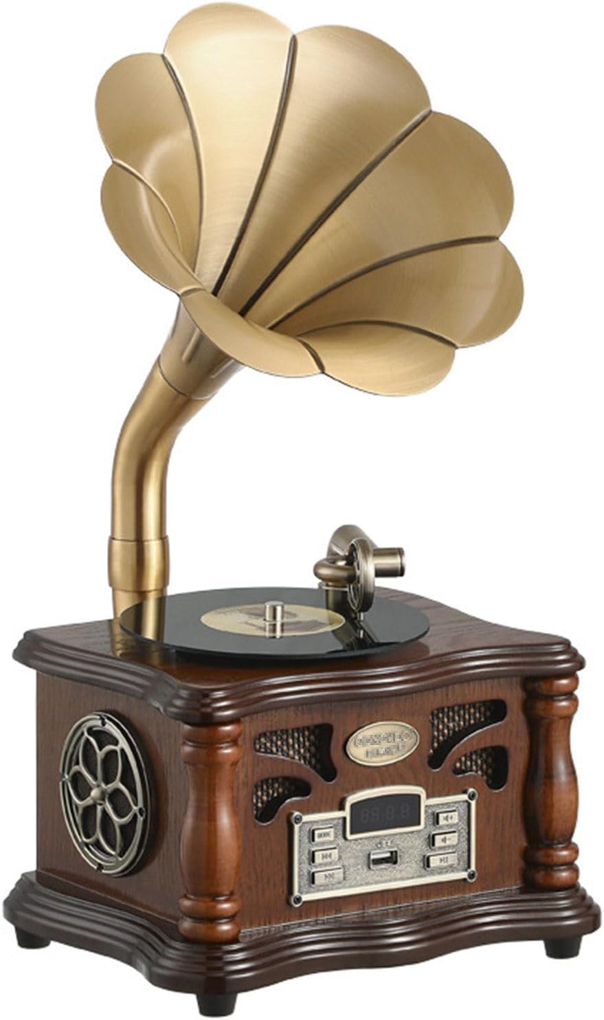 Vintage Gramophone Bluetooth Speaker