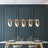 Modern Gold Ring Pendant Light