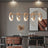 Modern Gold Ring Pendant Light