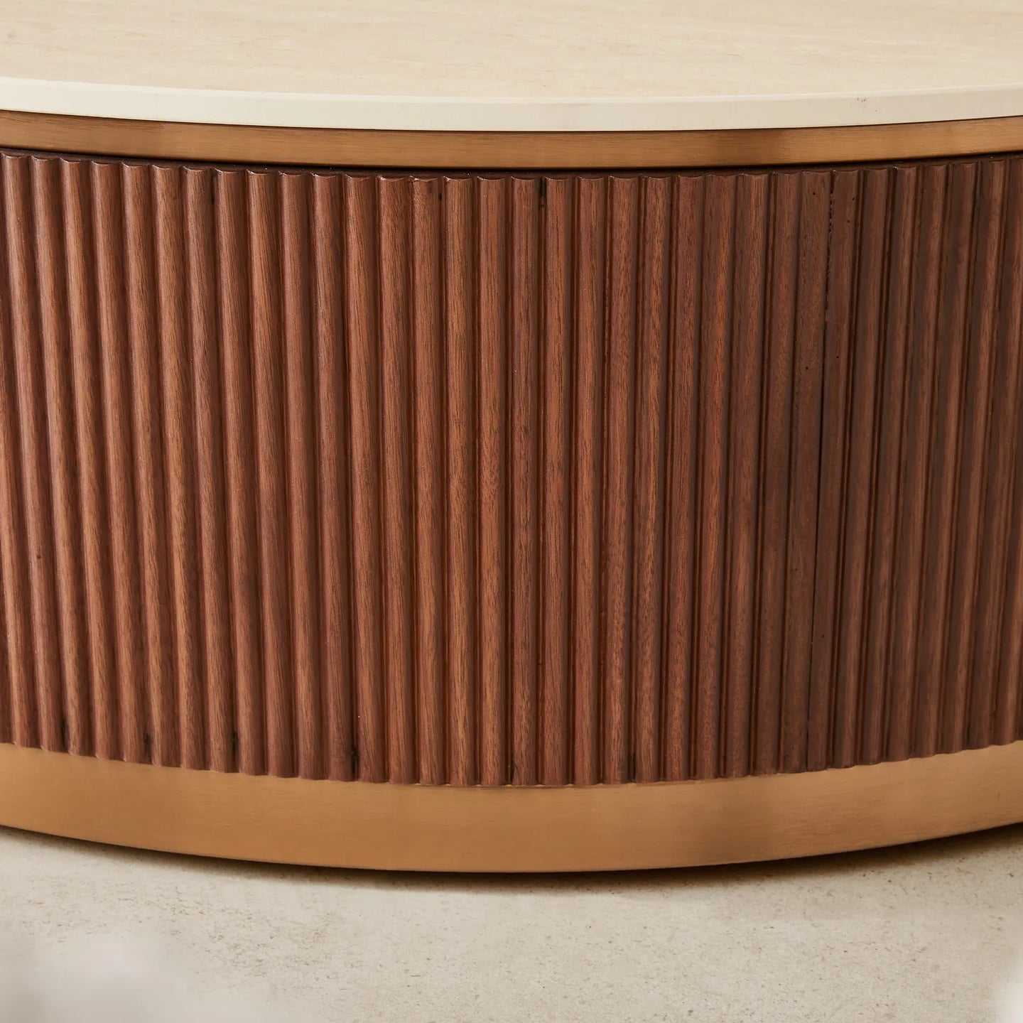 Welder Walnut Veneer Coffee Table