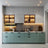 Two-Tone Modern Kitchen Cabinet & Terrazzo Countertop
