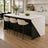 Wide Dual‑Access Kitchen Island