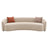 Modern Curved 7-Seater Luxury Sofa Set (3+2+1+1) | Fully Customizable Size & Fabric