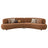 Lovber Curved 2-Piece Modular Sectional Sofa Set