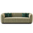 Luxurious 7-Seater Channel-Tufted Sofa Set (3+2+1+1) | Fully Customizable in Size & Color