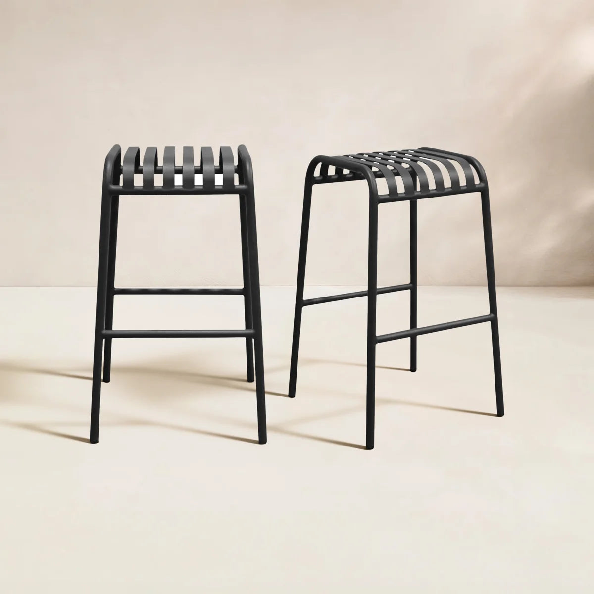 Backless Outdoor Bar Stool (Set of 2)