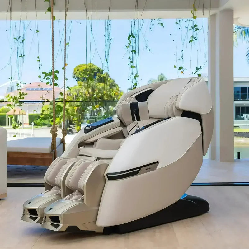 Advanced AI Robotic Massage Chair (Beige)