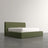 Greenish King Bed