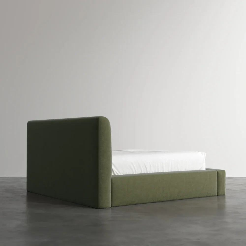 Greenish King Bed