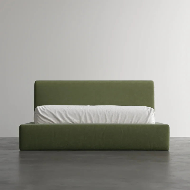 Greenish King Bed