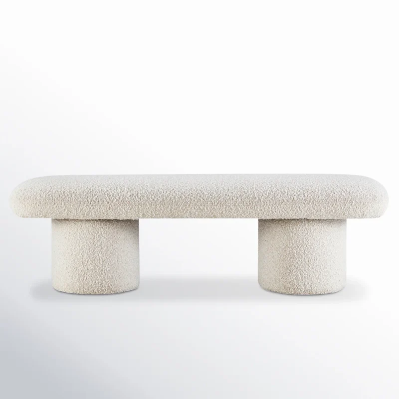 Alcott Bouclé Bench