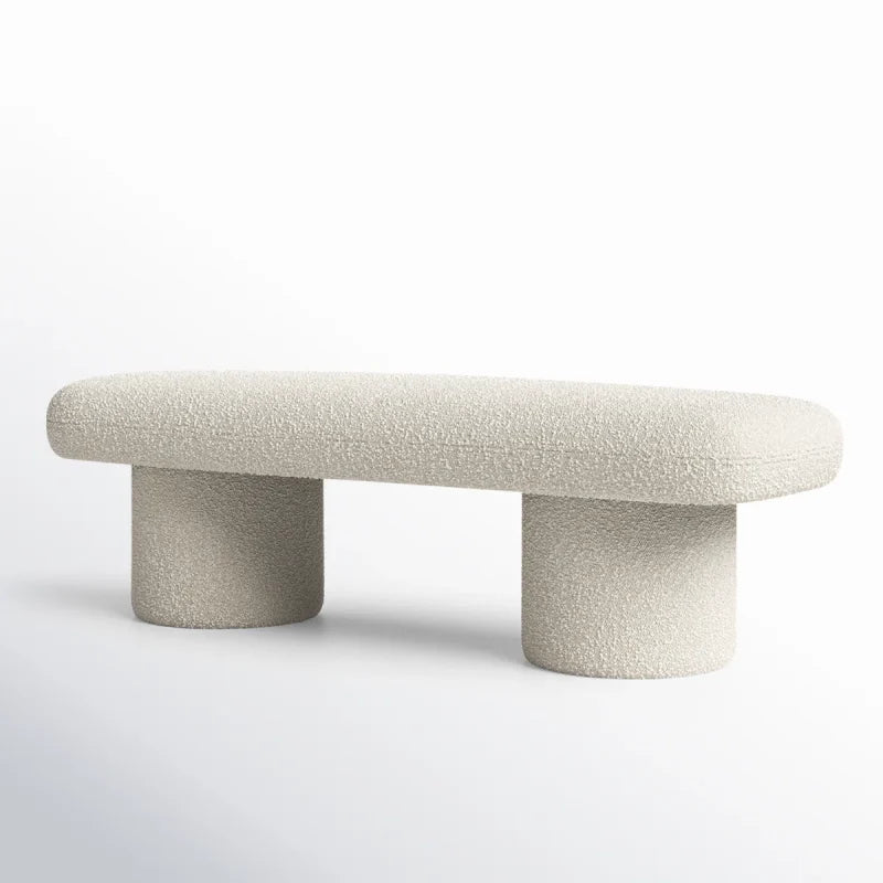 Alcott Bouclé Bench