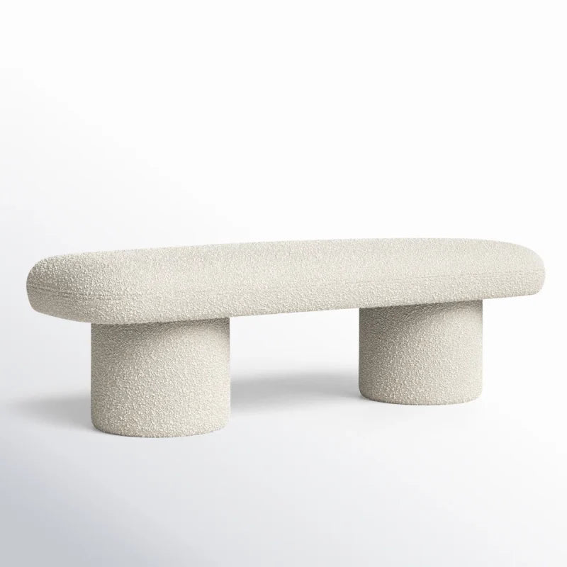 Alcott Bouclé Bench