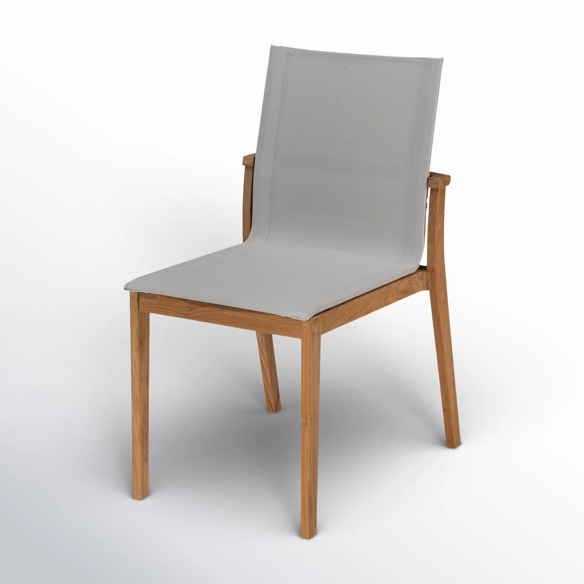 Sainu Outdoor Stacking Dining Side Chair (Set of 2)