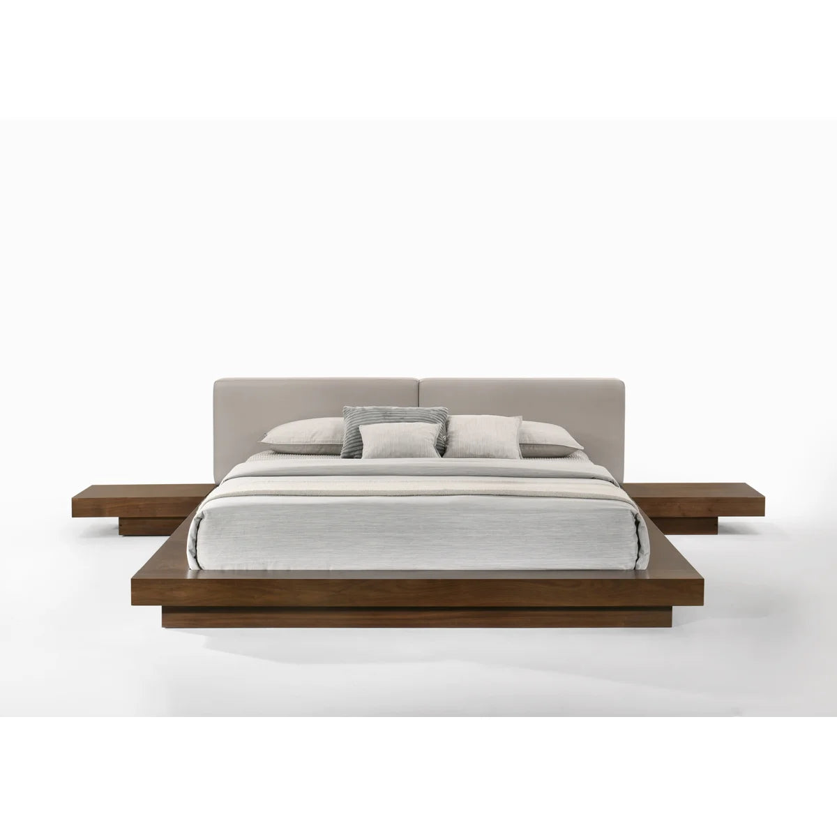 Monderlac Upholstered Panel Storage Bed