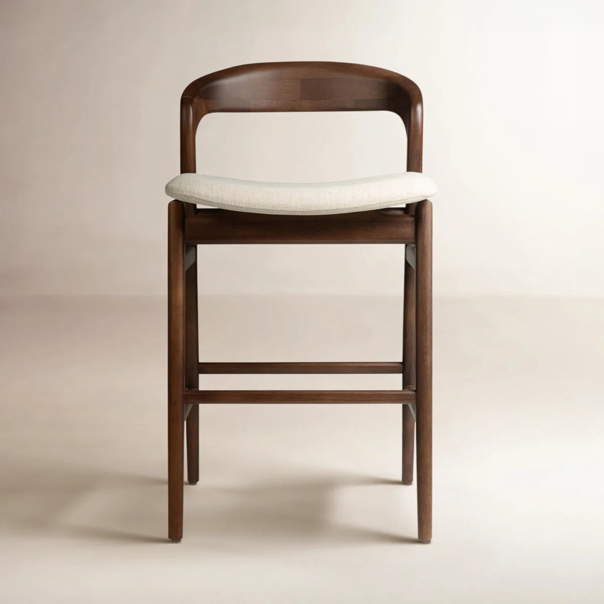 Jermer Solid Wood Bar & Counter Stool