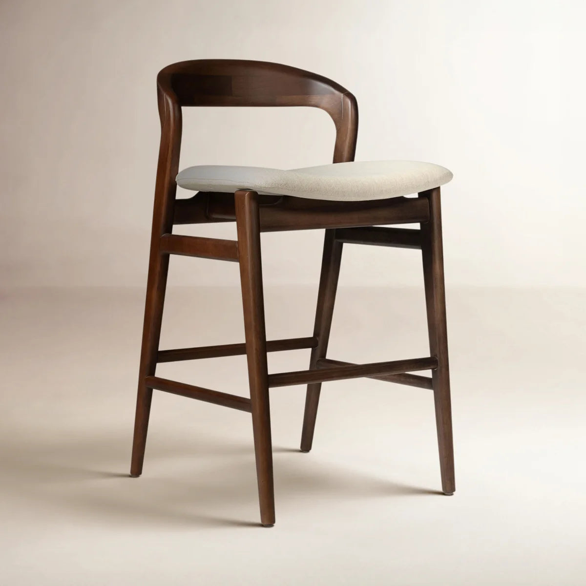 Jermer Solid Wood Bar & Counter Stool