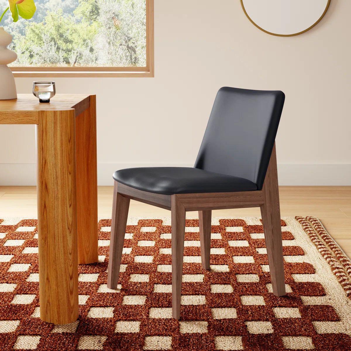 Angel Artifical Leather Dining Chair