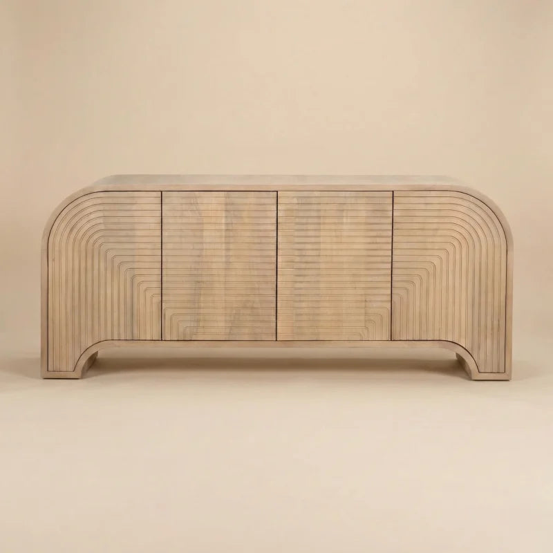 White Oak Veneer Sideboard
