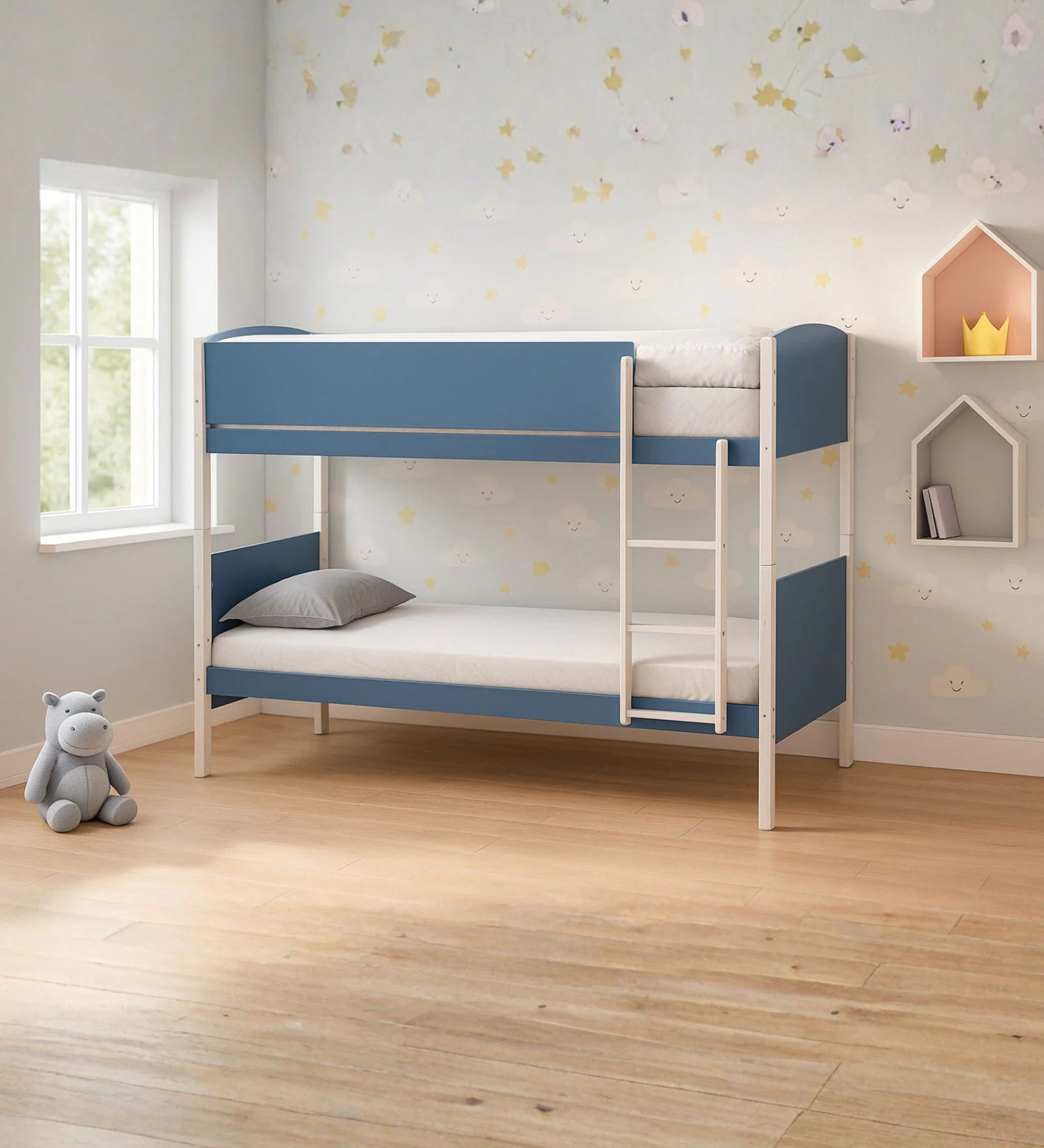 Arden Convertible Solid Wood Bunk Bed