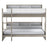 Arden White Oak Bunk Bed with Trundle