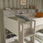 Arden White Oak Bunk Bed with Trundle