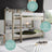 Arden White Oak Bunk Bed with Trundle