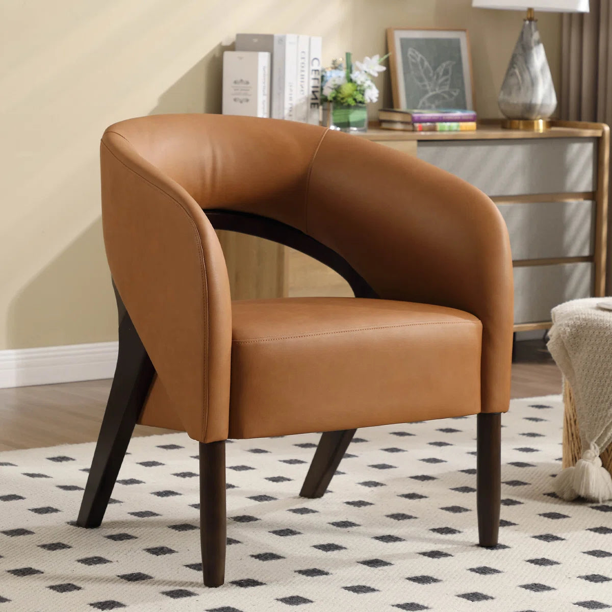 Arlo Barrel Accent Chair
